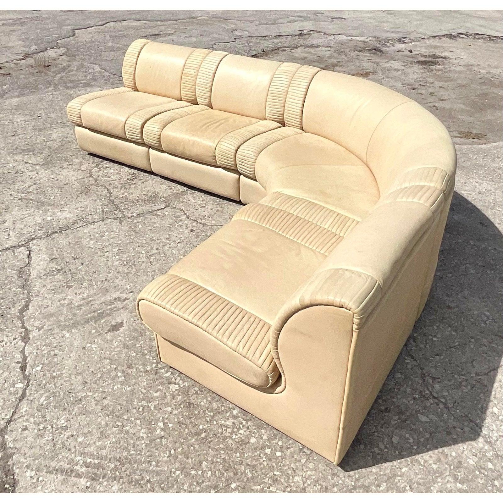 1970s sectional sofa