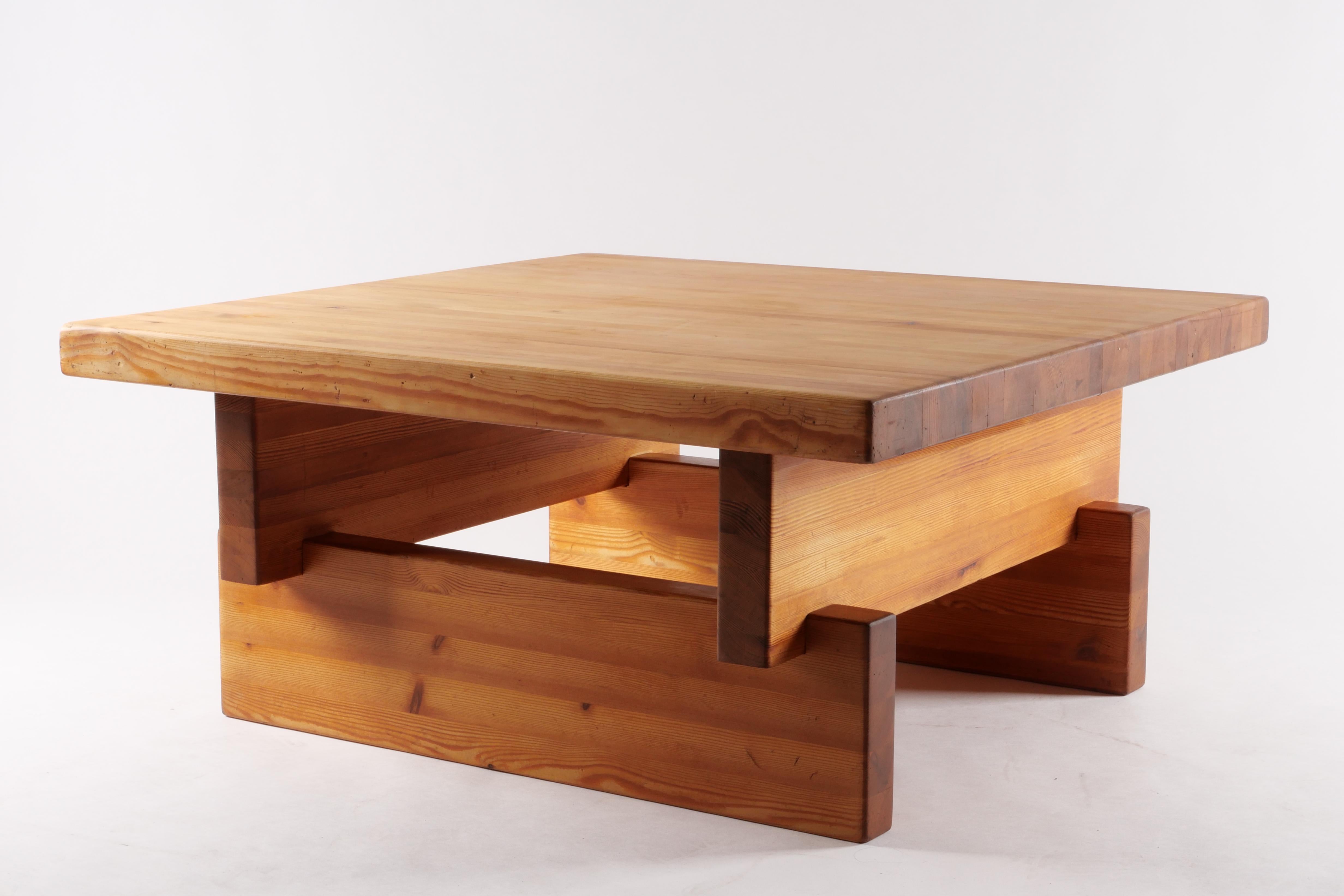 ikea pine coffee table