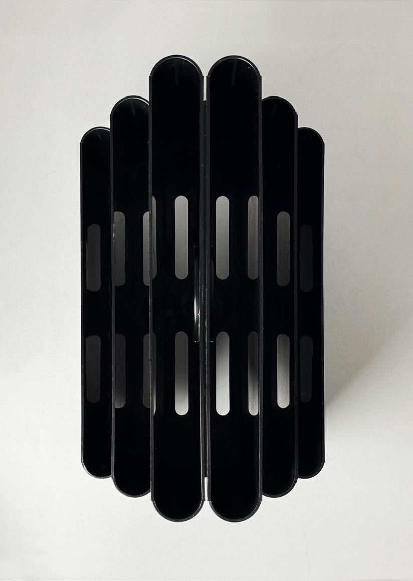 Plastic Vintage 1970s Kartell Magazine Rack by Giotto Stoppino – Iconic Italian Design