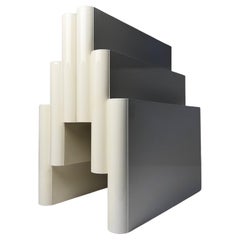 Revistero vintage Kartell de los años 70 por Giotto Stoppino - Diseño italiano icónico