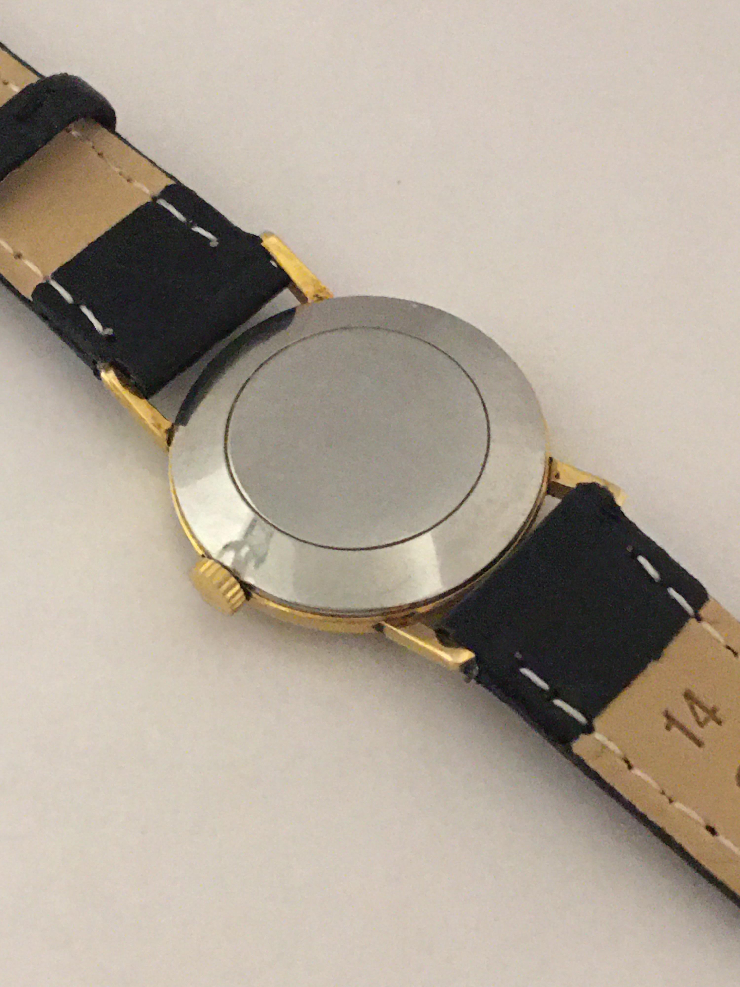ladies omega gold watch 1970s