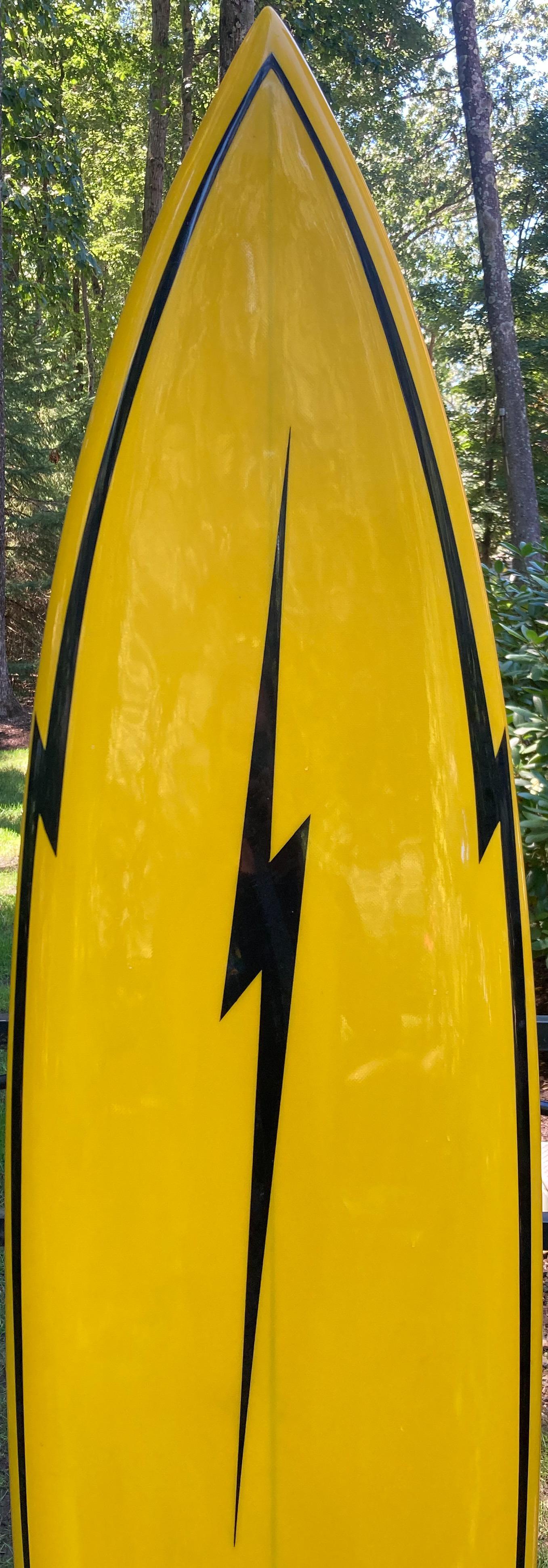 lighting bolt surfboard
