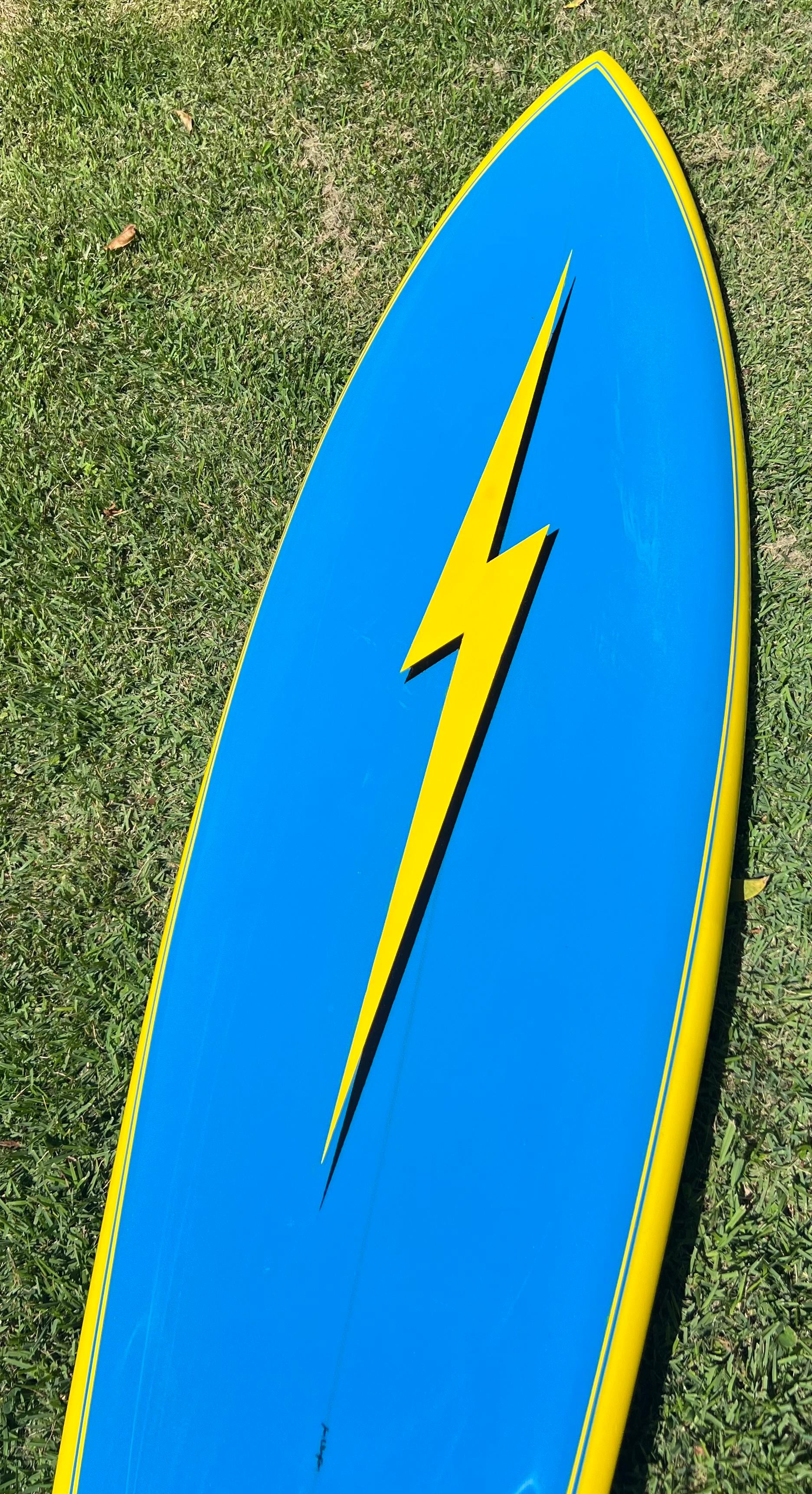 lighting bolt surf board