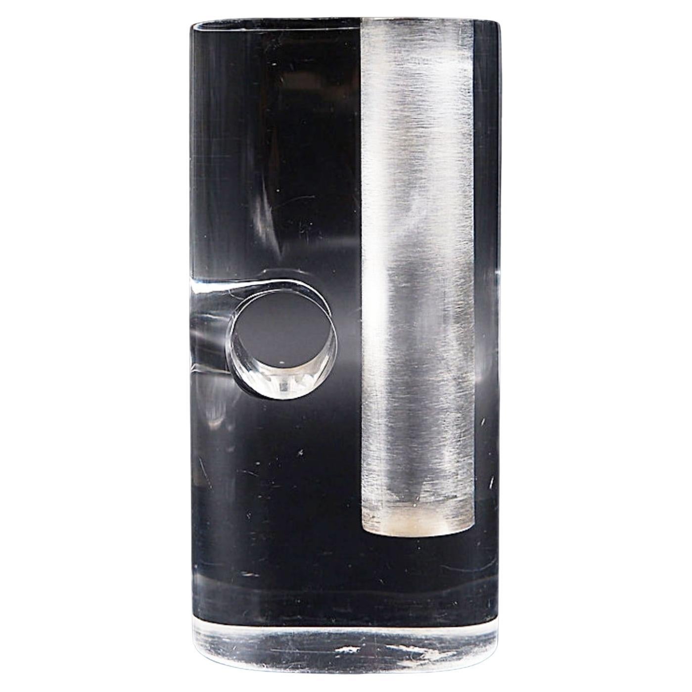 Vintage 1970s Lucite Soliflor Vase