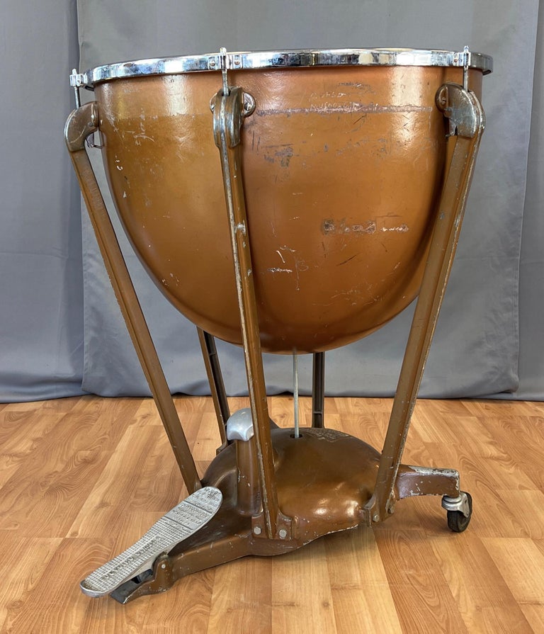 Vintage 1970s Ludwig Timpani Symphony Model For Sale at 1stDibs ludwig timpani for sale small timpani timpani drum price