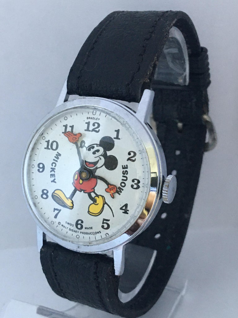 mechanical mickey mouse watch
