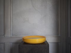 Vintage 1970s Mid Centry Modern Dinner Plate Set of 5