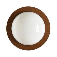 Vintage 1970s Moon Light Wall Lamp by Aquarius Mirrorworks