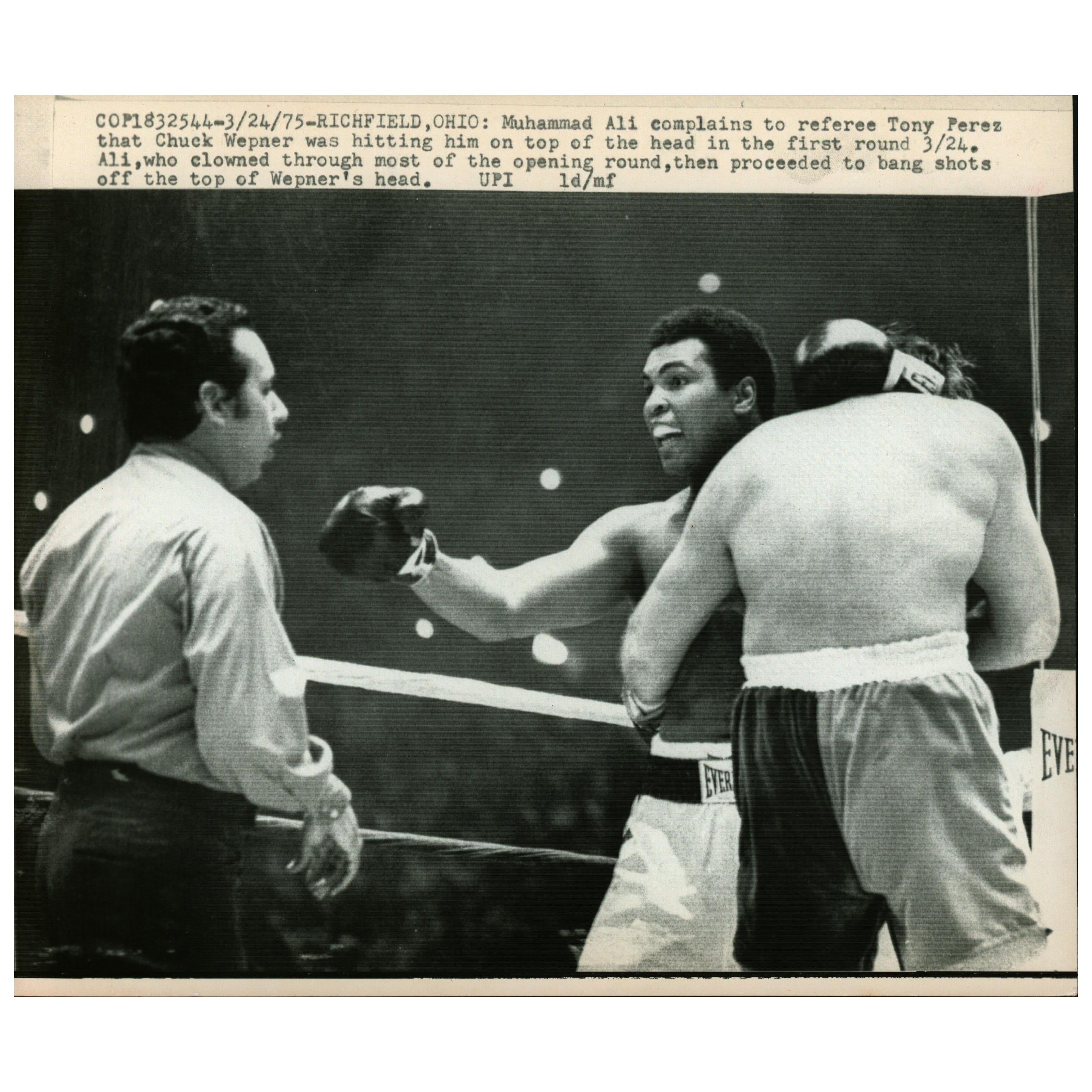 Vintage 1970er Muhammad Ali Fotografie