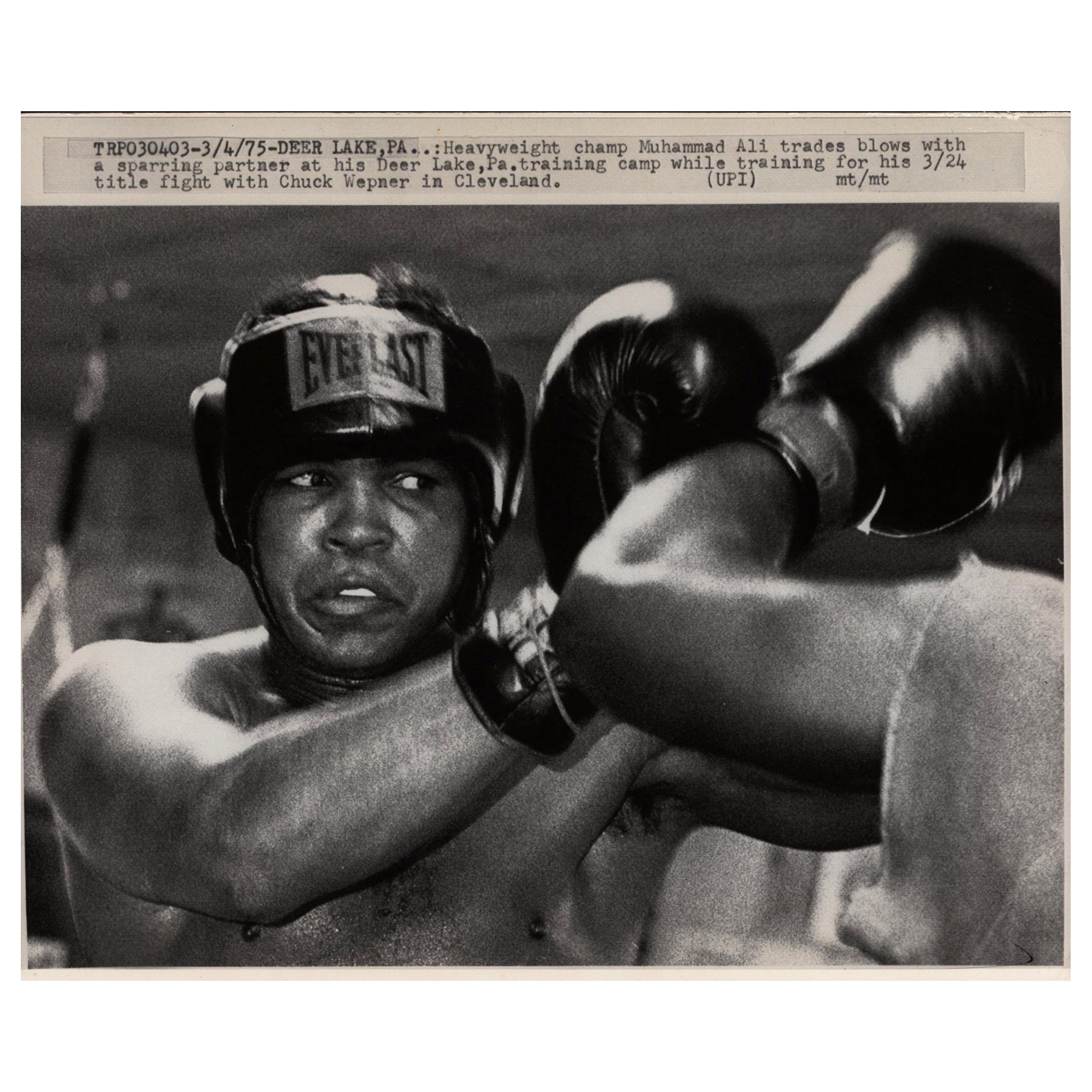 Vintage 1970er Muhammad Ali Fotografie