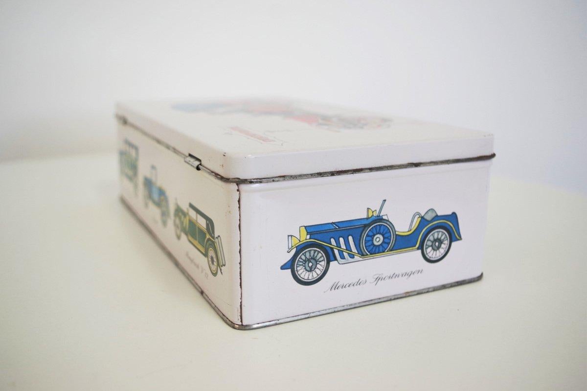 Vintage 1970s 'Noblesse Oblige' Kaffee Dosen von Eduscho - Satz von 2 Retro Sto im Angebot 5
