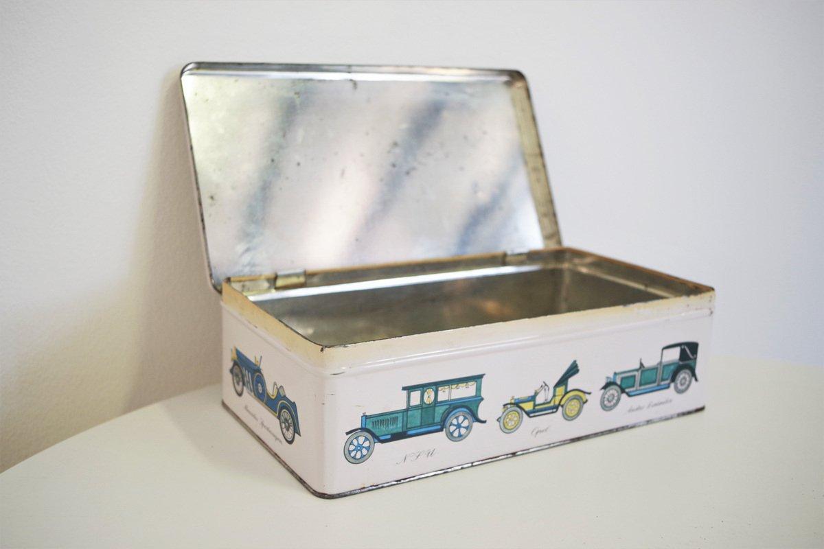 Vintage 1970s 'Noblesse Oblige' Kaffee Dosen von Eduscho - Satz von 2 Retro Sto im Angebot 3