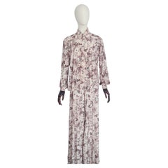 Conjunto de tres piezas con estampado de gato de 1970 Vintage 1970's Novelty catsuit UK 10-12 US 6-8