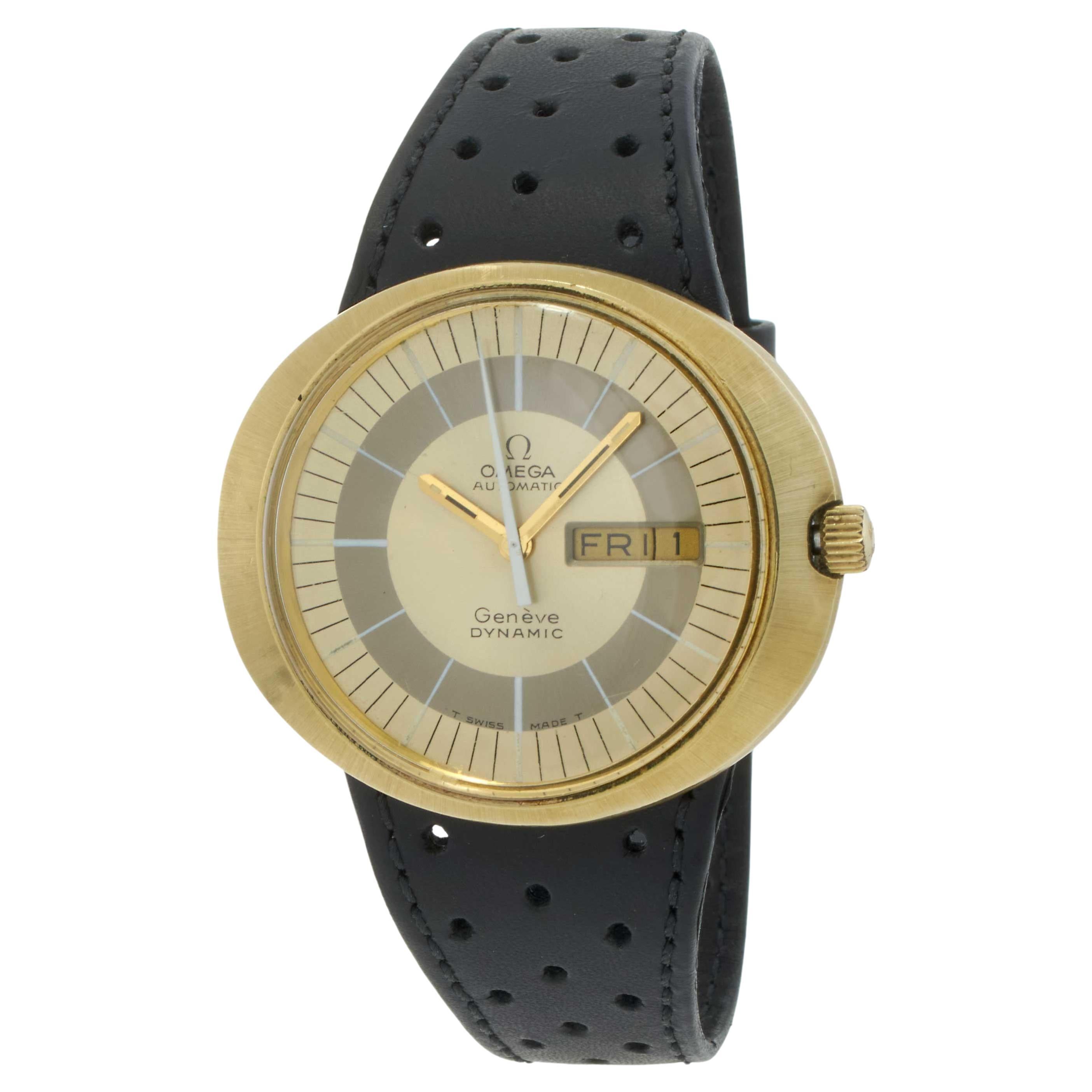 Vintage 1970er Omega Genève Jumbo 40MM Elliptical Automatic im Angebot