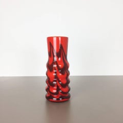 Vaso Opaline florence vintage degli anni '70 disegnato da Carlo Moretti, Italia