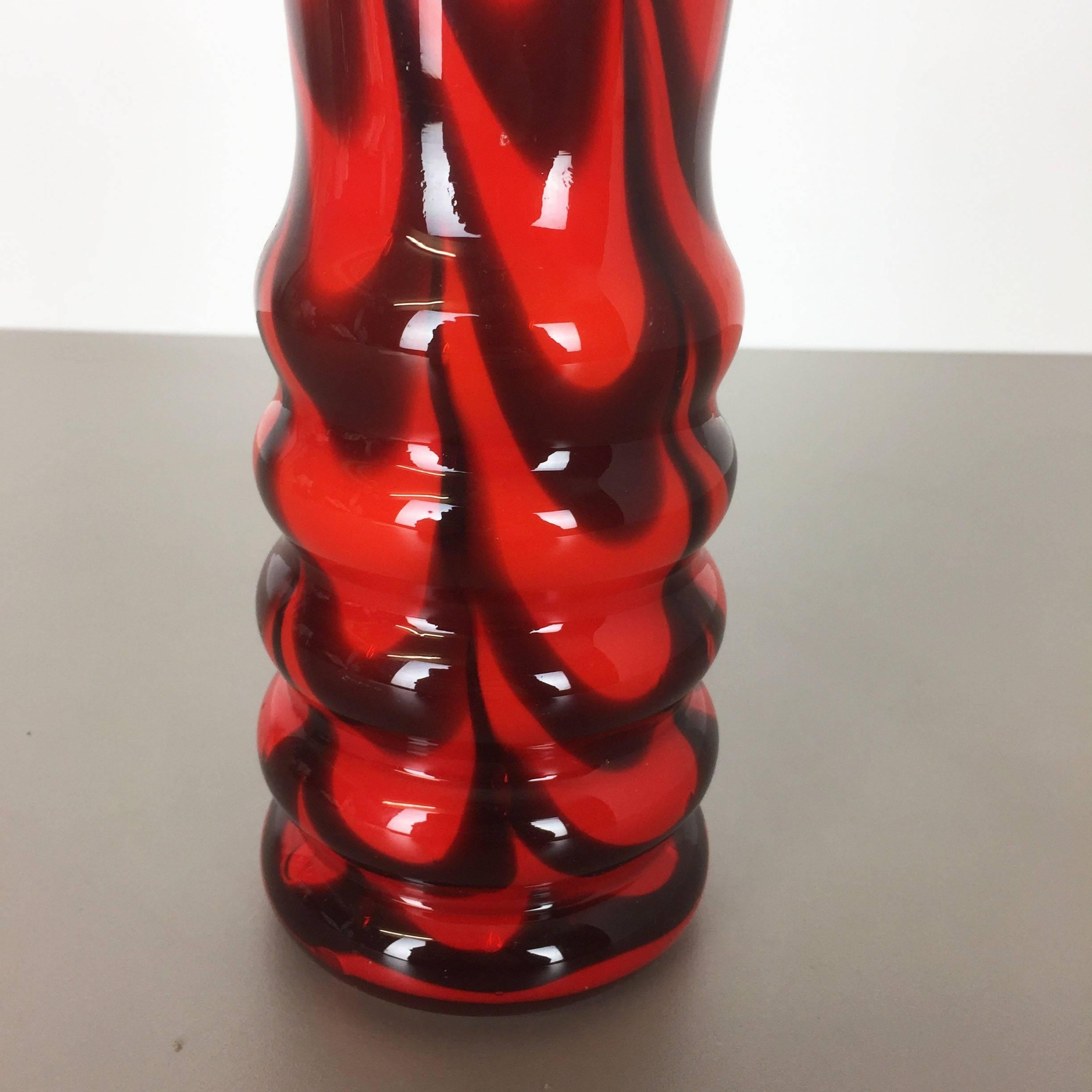 20ième siècle Vase Florence vintage des années 1970 conçu par Carlo Moretti, Italie en vente