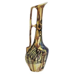 Vintage 1970s Orioli Ceramic Amphora - Italian Mid-Century Modern Pottery