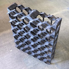Ornapress Modular Wine Rack (4 elementi), vintage, anni '70, Swiss made