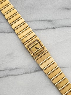 Vintage 1970s Piaget Polo Yellow Gold 15301 C701 Quartz 23mm