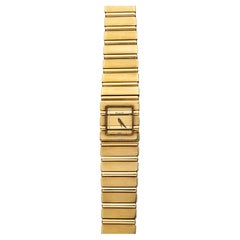 Vintage 1970s Piaget Polo Yellow Gold 15301 C701 Quartz 23mm