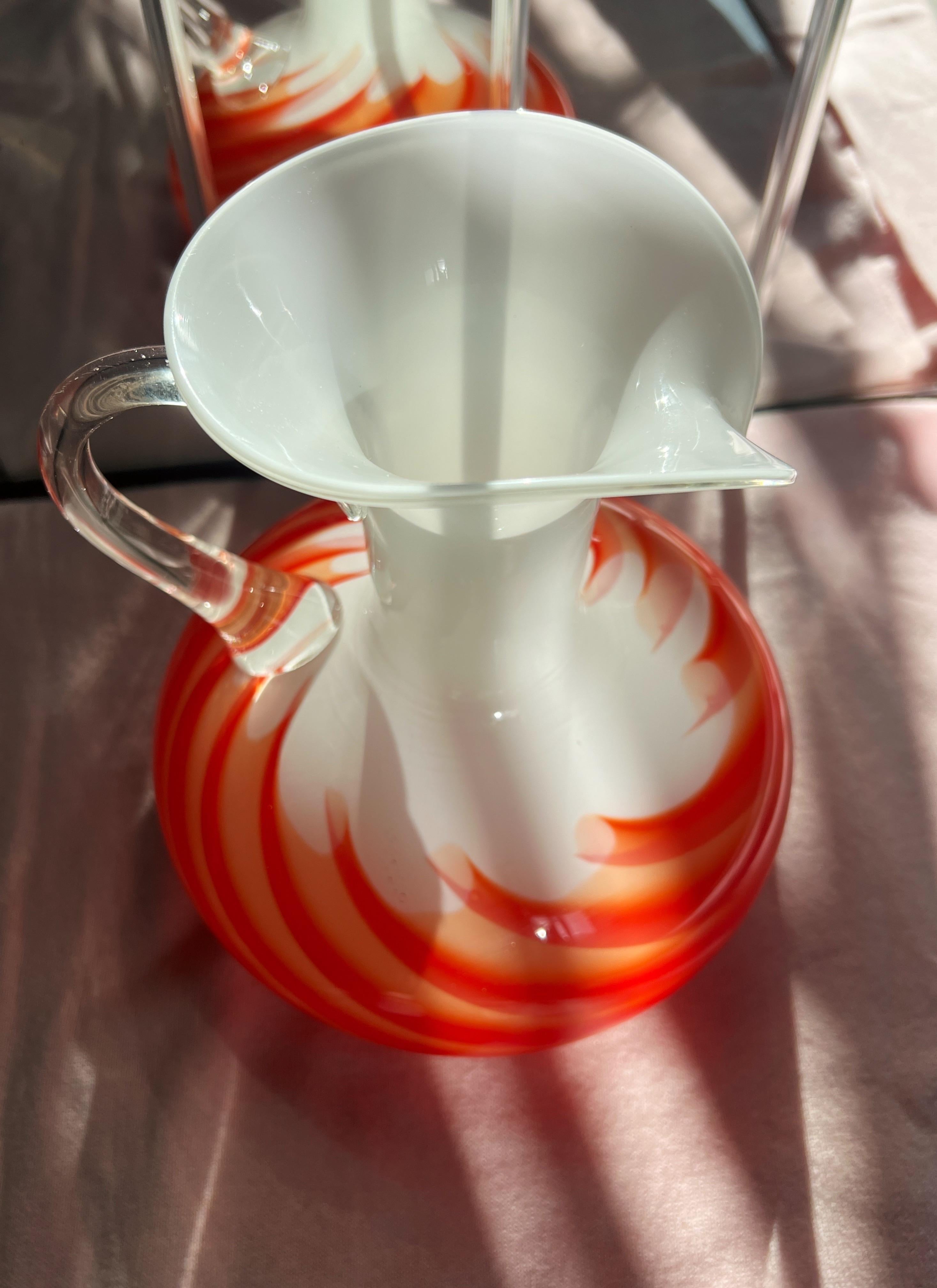 Mid-Century Modern Vase ou carafe Pop Art des années 1970 conçu par Carlo Moretti en vente
