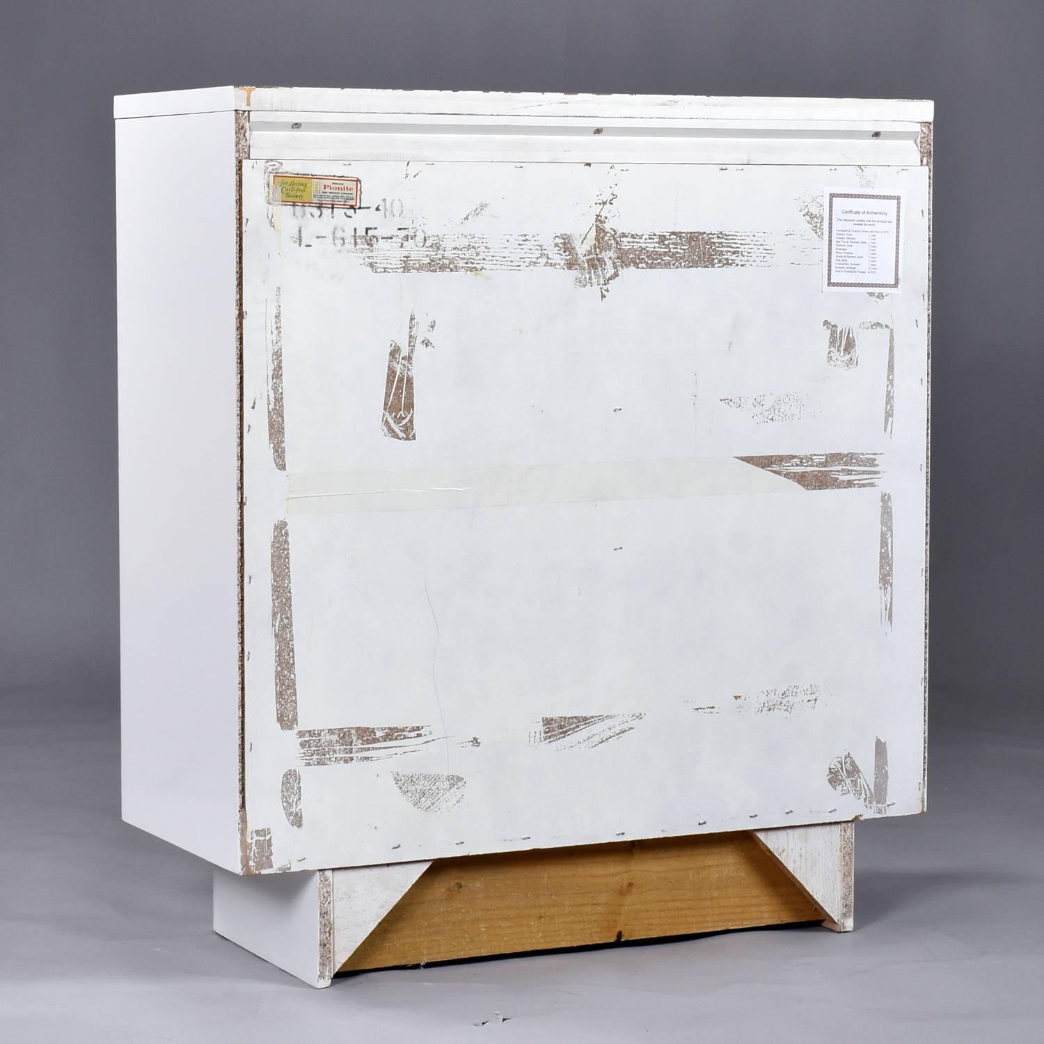 Vintage anni '70 Raymond Loewy stile Greene & Greene Chapter One Highboy Dresser in vendita 4