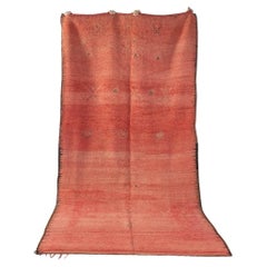 Rehamna-Berberteppich aus 100% Wolle, handgefertigt, Vintage, 1970er Jahre