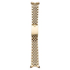 Vintage 1970s Rolex Jubilee 6311 14k Yellow Gold Bracelet 19 mm