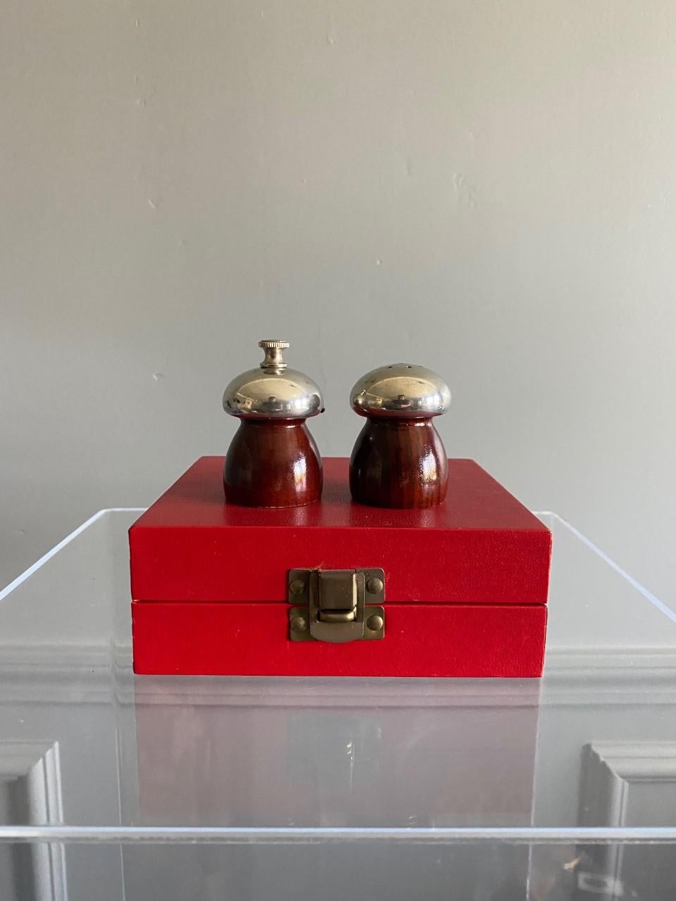 Vintage 1970s Salt Shake and Pepper Grinder Mill by Cartier 3