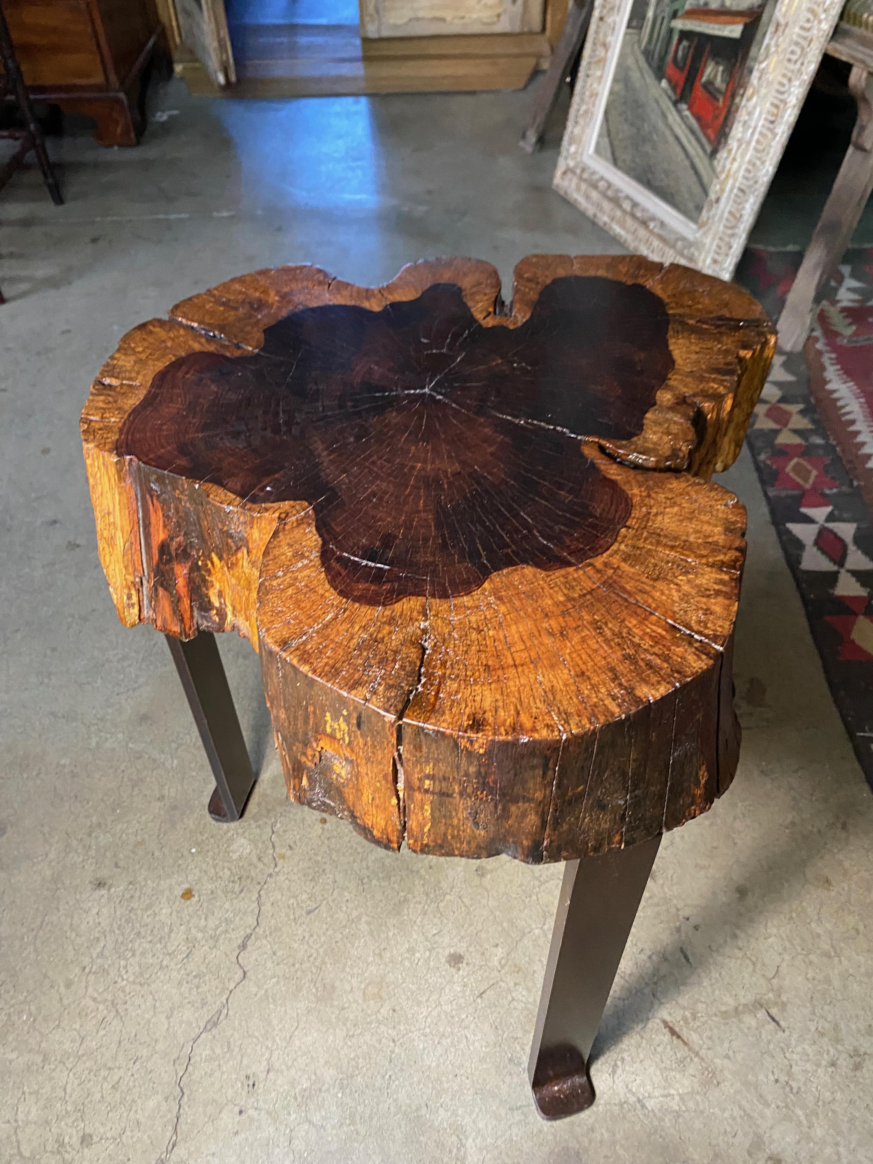 Art Deco Vintage 1970s Side Salon Table For Sale