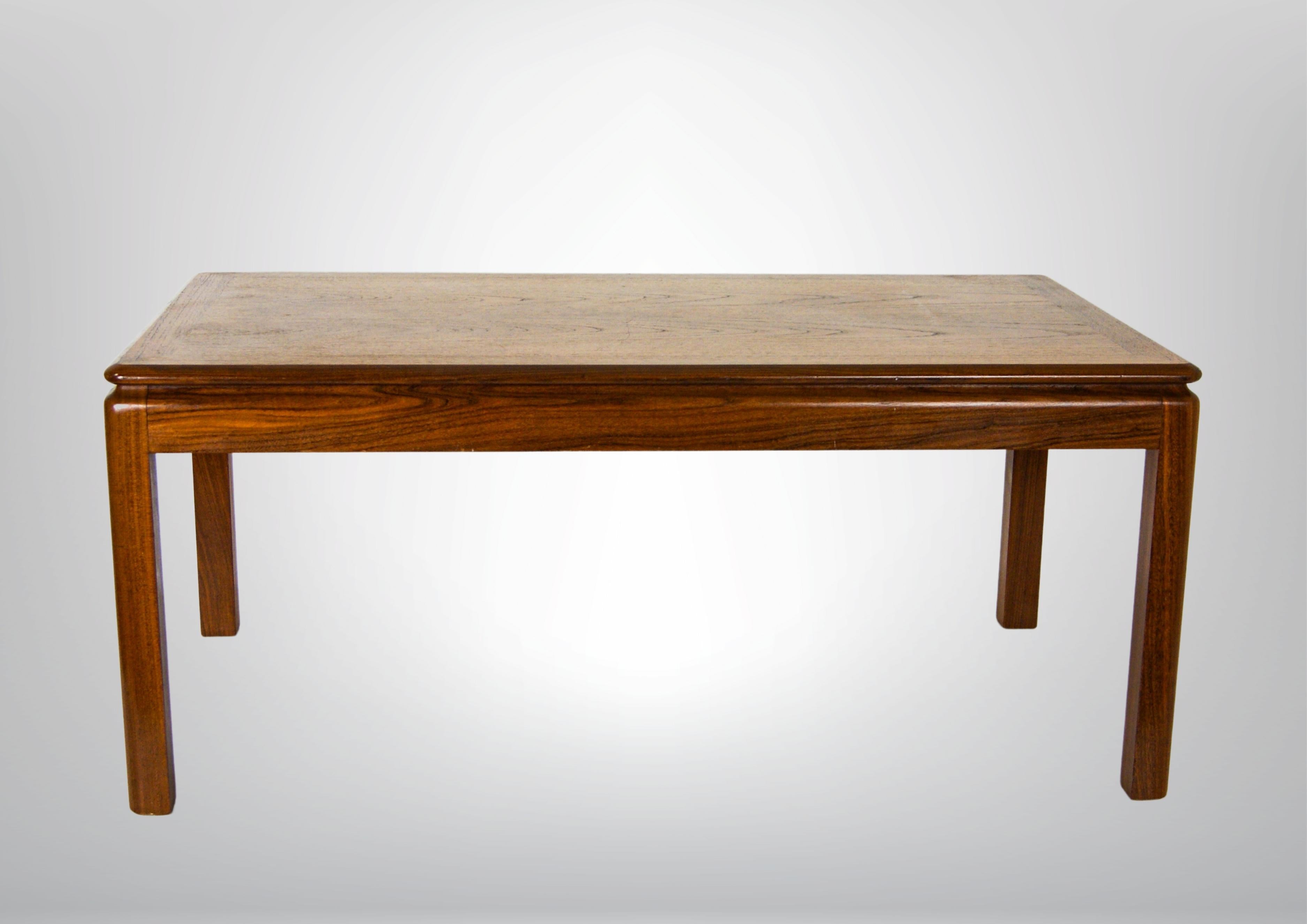 Mid-Century Modern Table basse en teck massif vintage des années 1970 par G Plan en vente