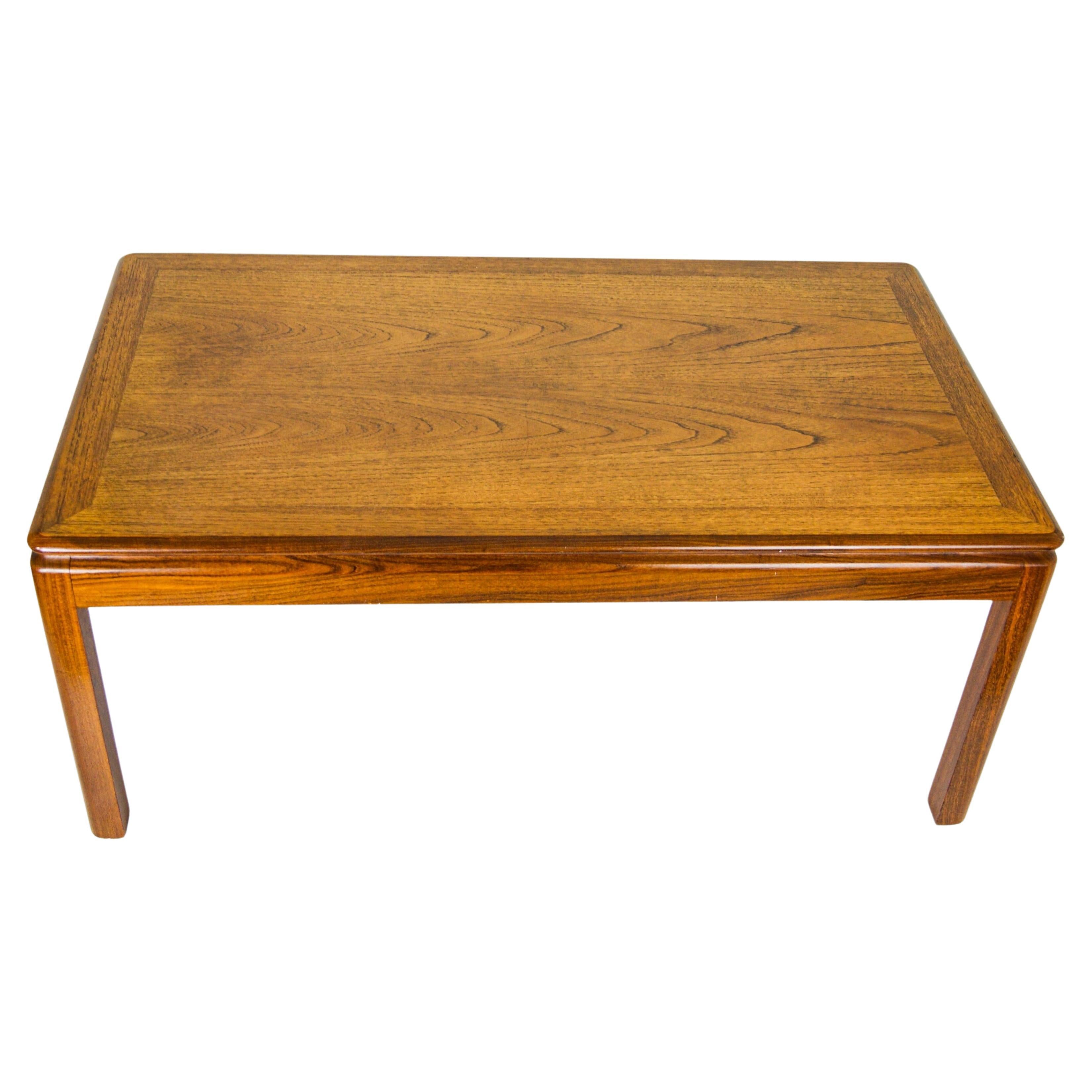 Vintage 1970s Solid Teak Coffee Table by G Plan For Sale