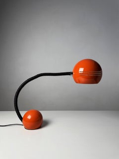 Vintage 1970s Space Age Arch Tischlampe von Zonca, Italien - Ikonisches Retro-Design