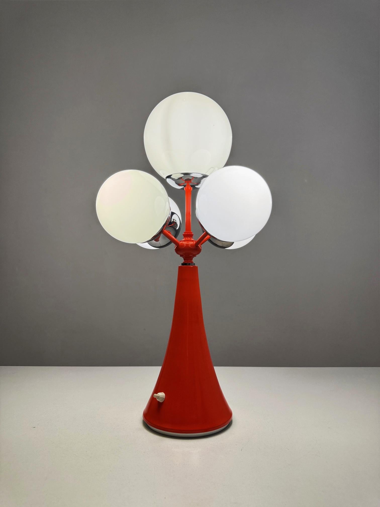 Vintage 1970er Space Age-Tischlampe, Space Age im Angebot 3