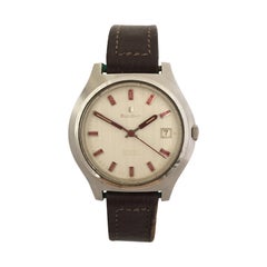 Vintage 1970s Stainless Steel Automatic Bulova Watch