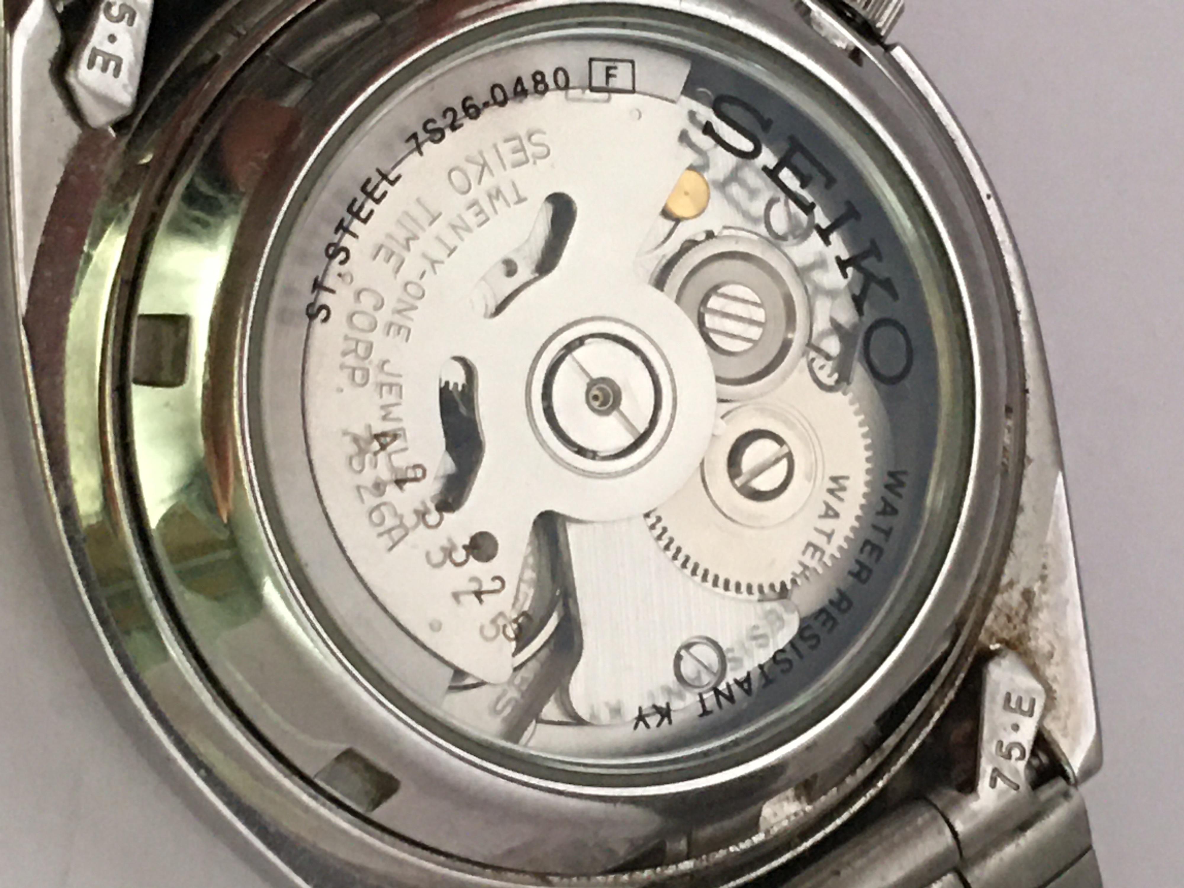 Seiko 5 Automatik Herrenuhr aus Edelstahl 6