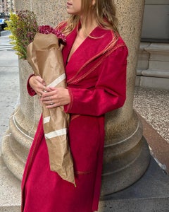 Vintage 1970s Suede Coat