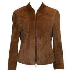 Vintage 1970er Wildlederjacke