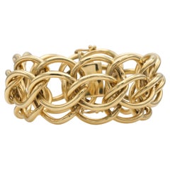 Vintage 1970s Tiffany & Co. Gold Open Links Bracelet