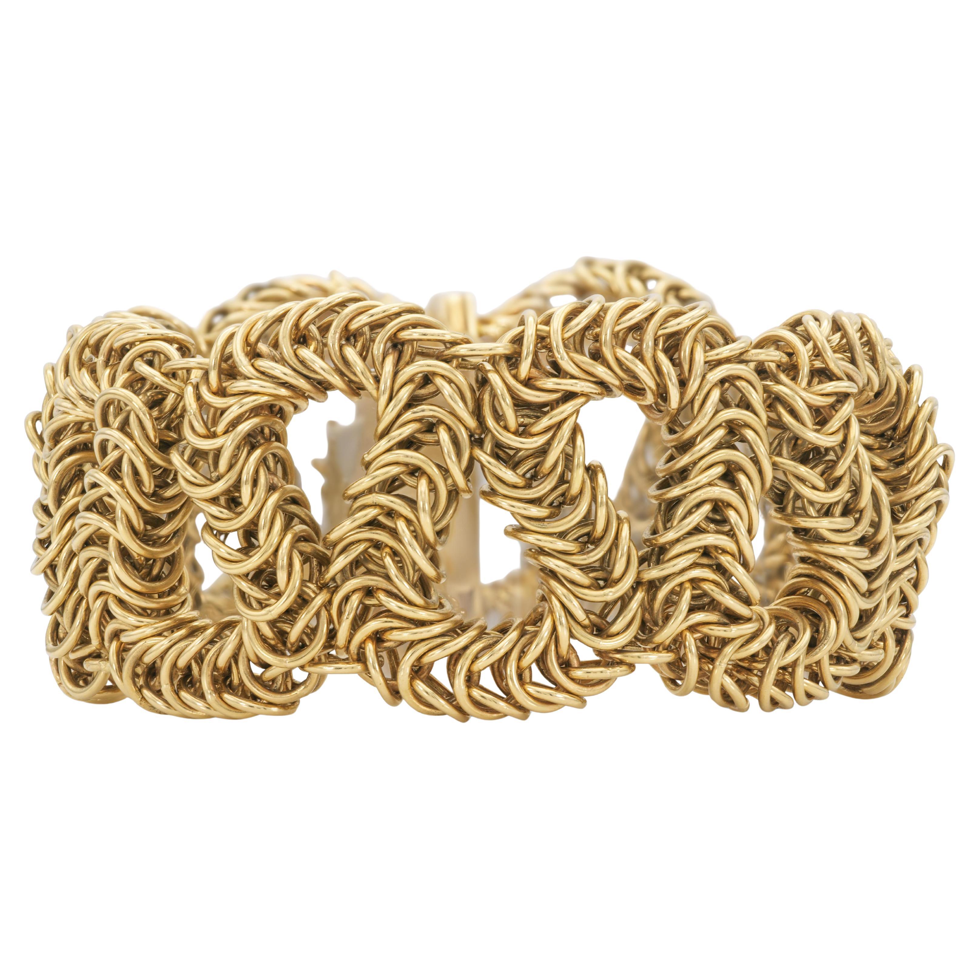 Vintage 1970s Tiffany & Co. Paloma Picasso Gold Bracelet