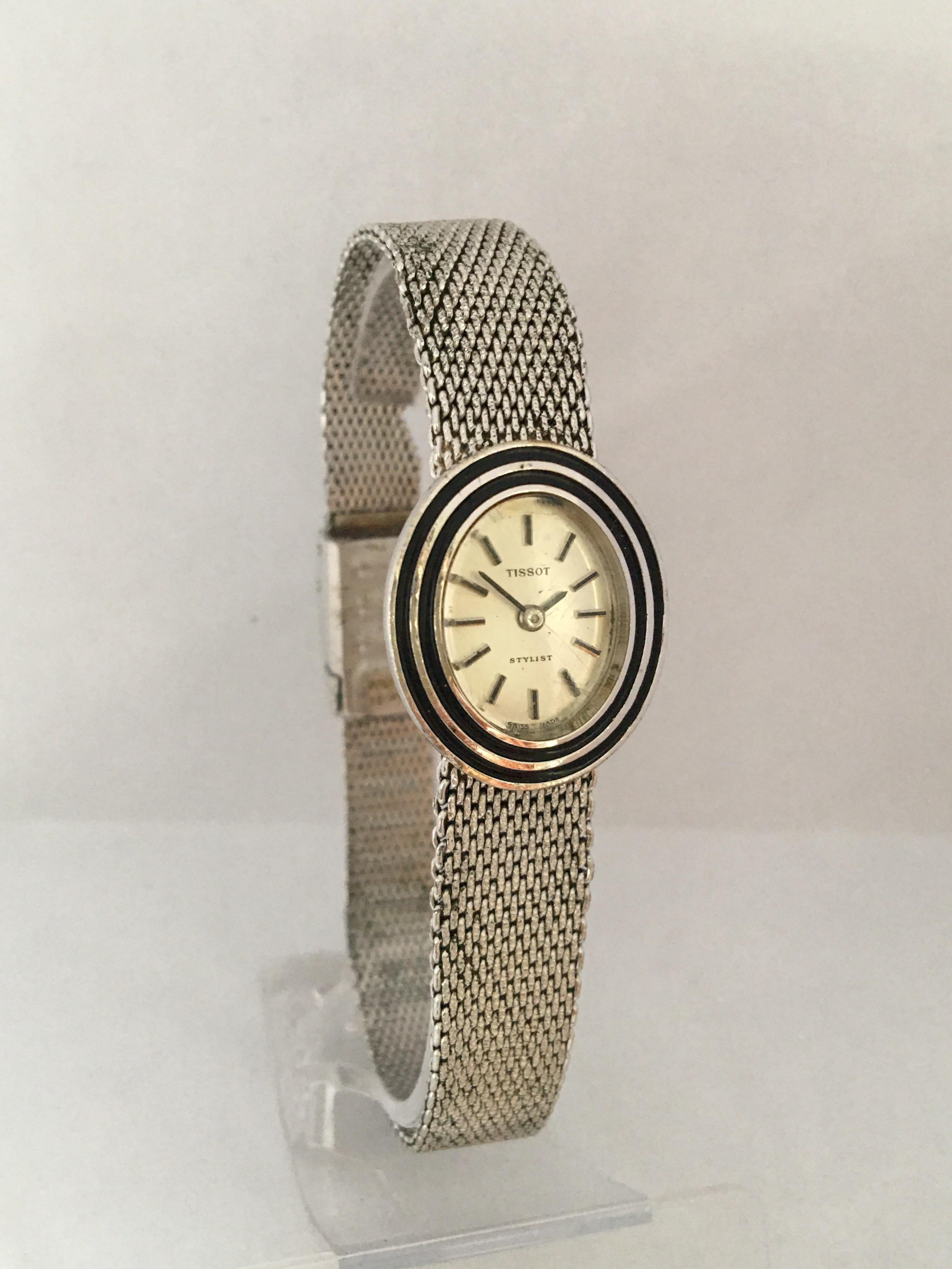 Vintage 1970s TISSOT Stylist Mechanical Watch 8