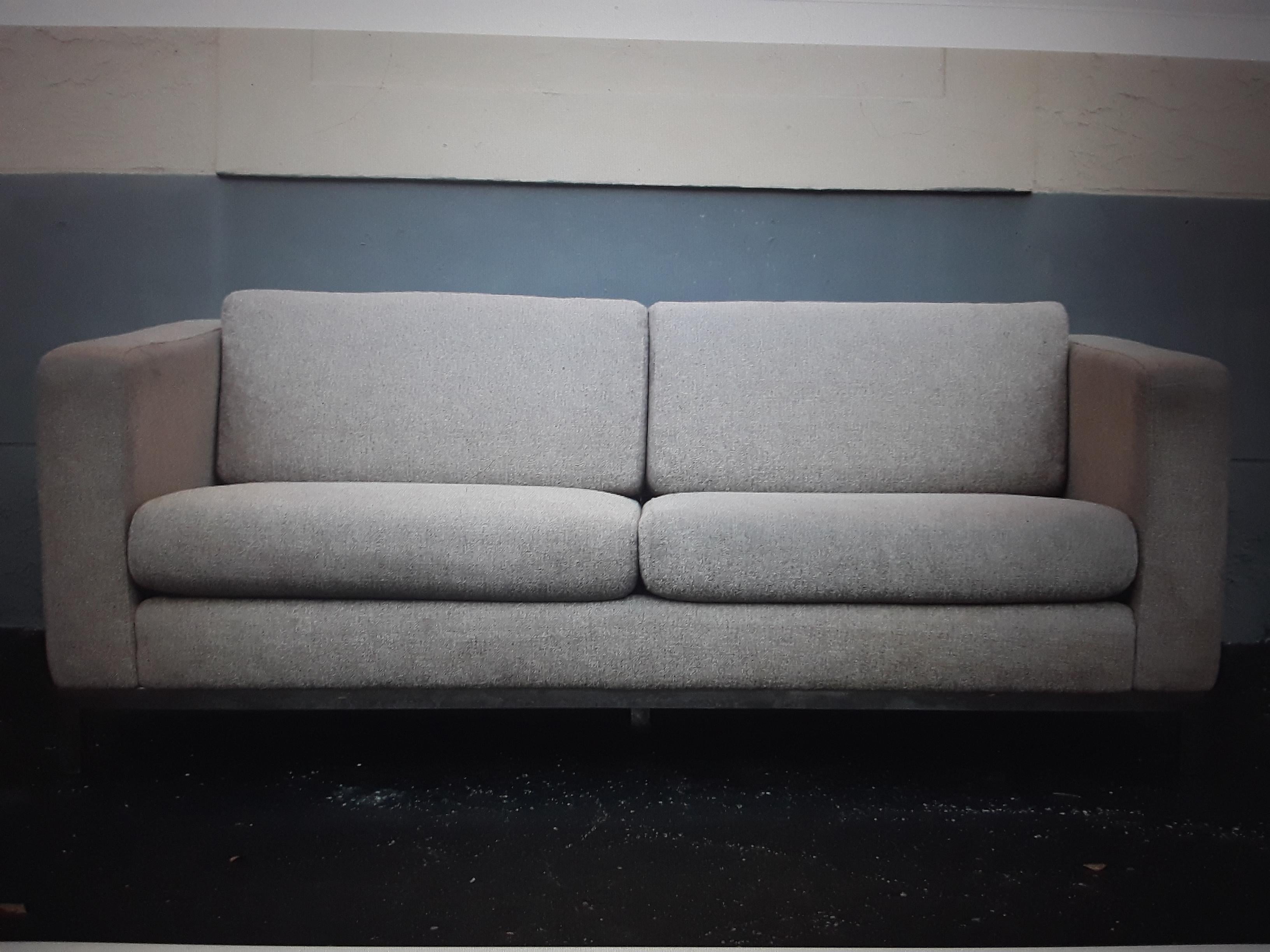 American Vintage 1970's Ultra Modern 4 Seater Sofa/ Daybed For Sale