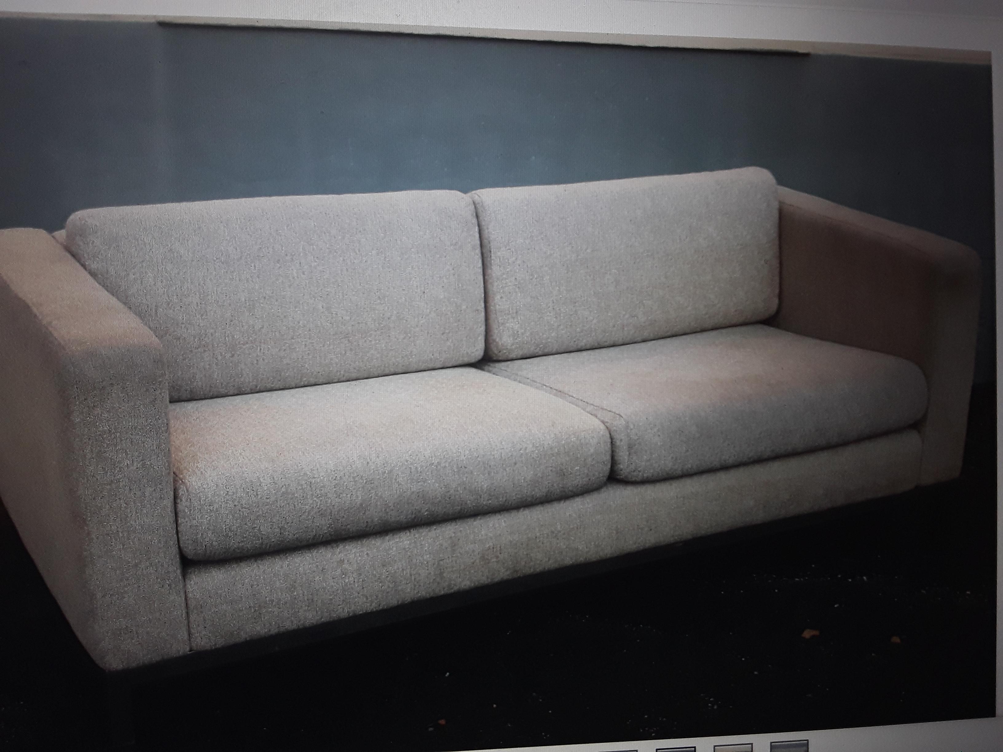 Vintage 1970's Ultra Modern 4 Seater Sofa/ Daybed In Good Condition For Sale In Opa Locka, FL