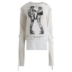 Vintage 1970's Vivienne Westwood Seditionaires Cowboy Muslin Long-sleeve top