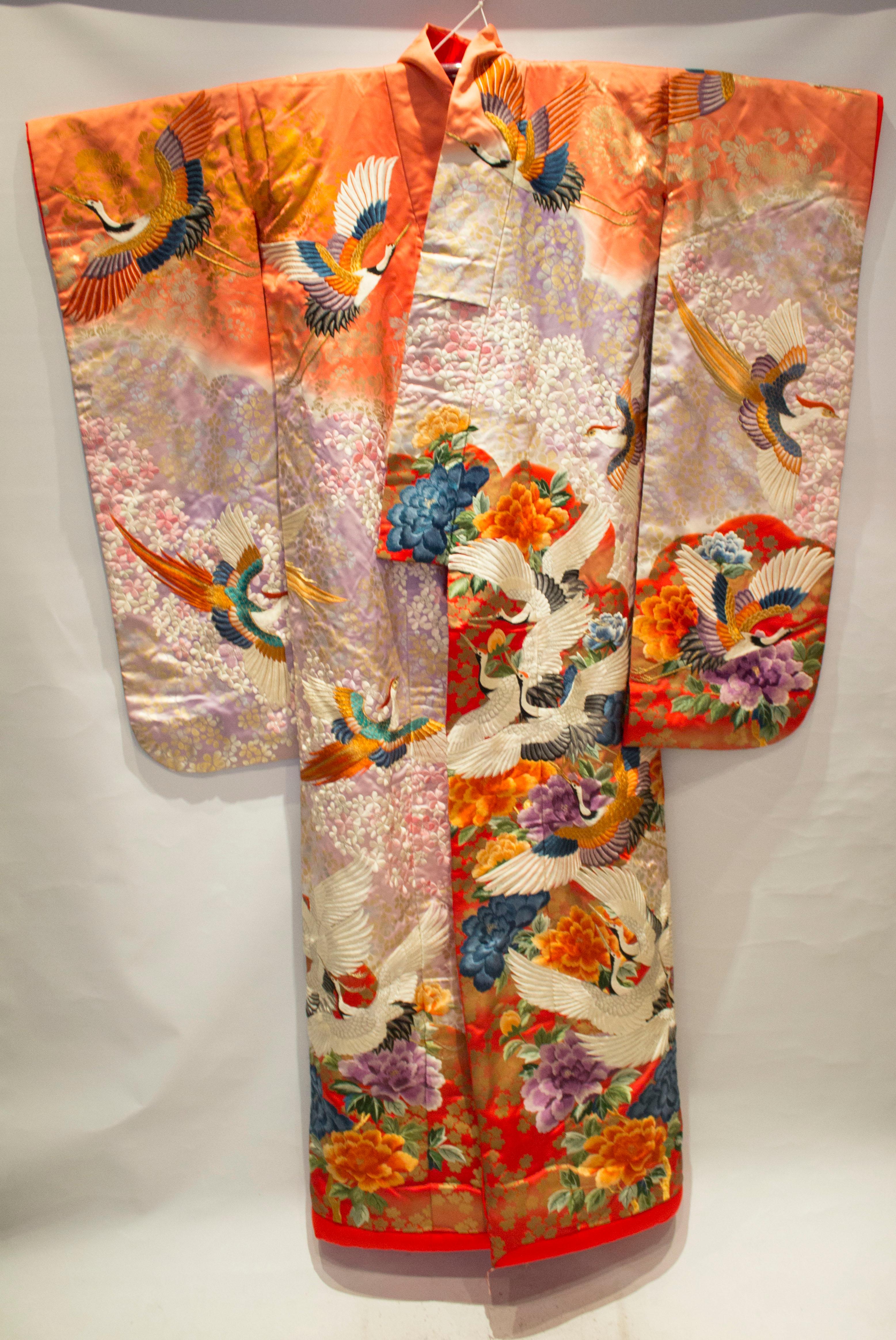 Vintage 1970s Wedding Kimono 7