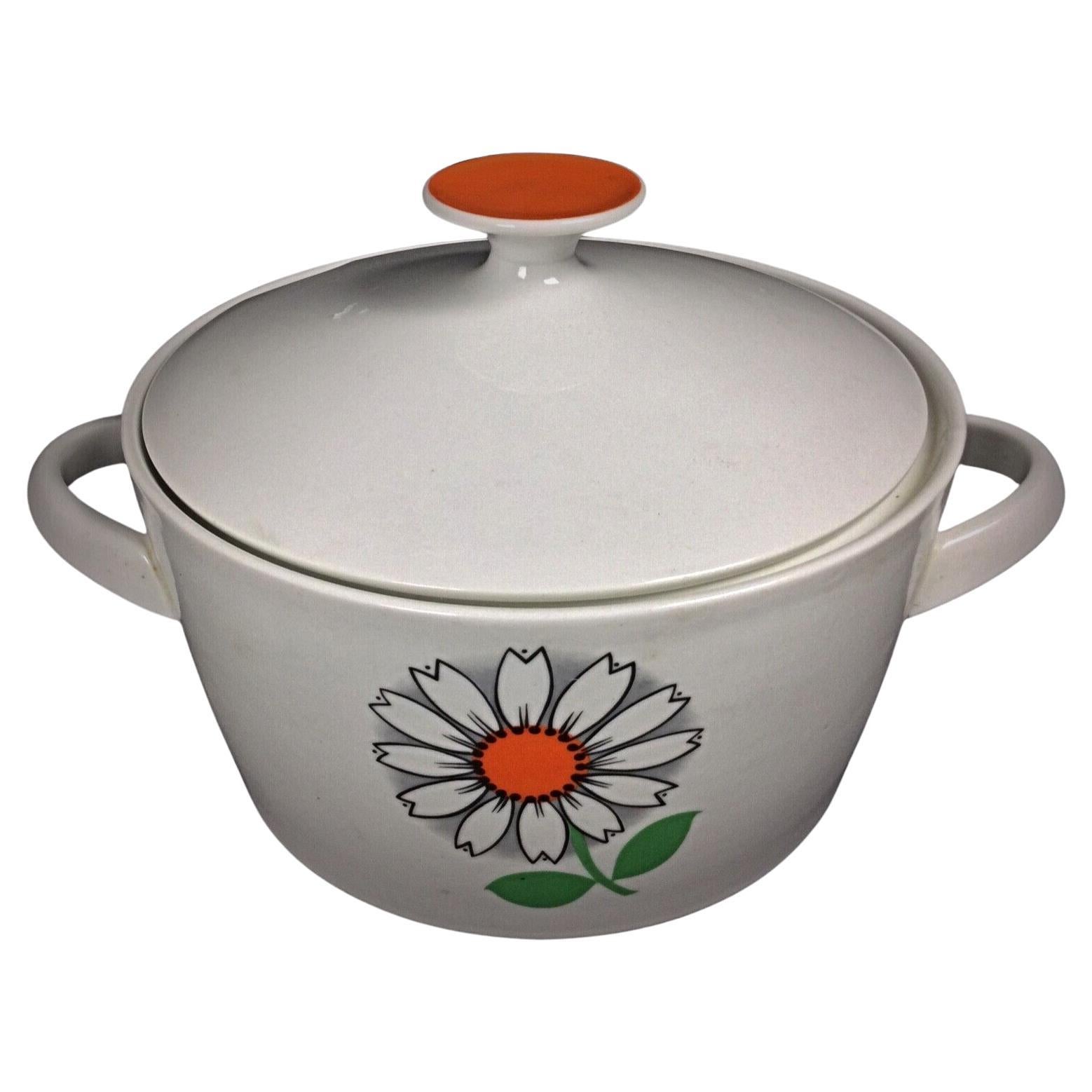 Soupière Vintage 1970 Winterling Rösiau Bavaria Floral Sureen - 2Y308