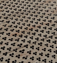 Vintage 1970s Wool Turkish Rug With Red Accent Border