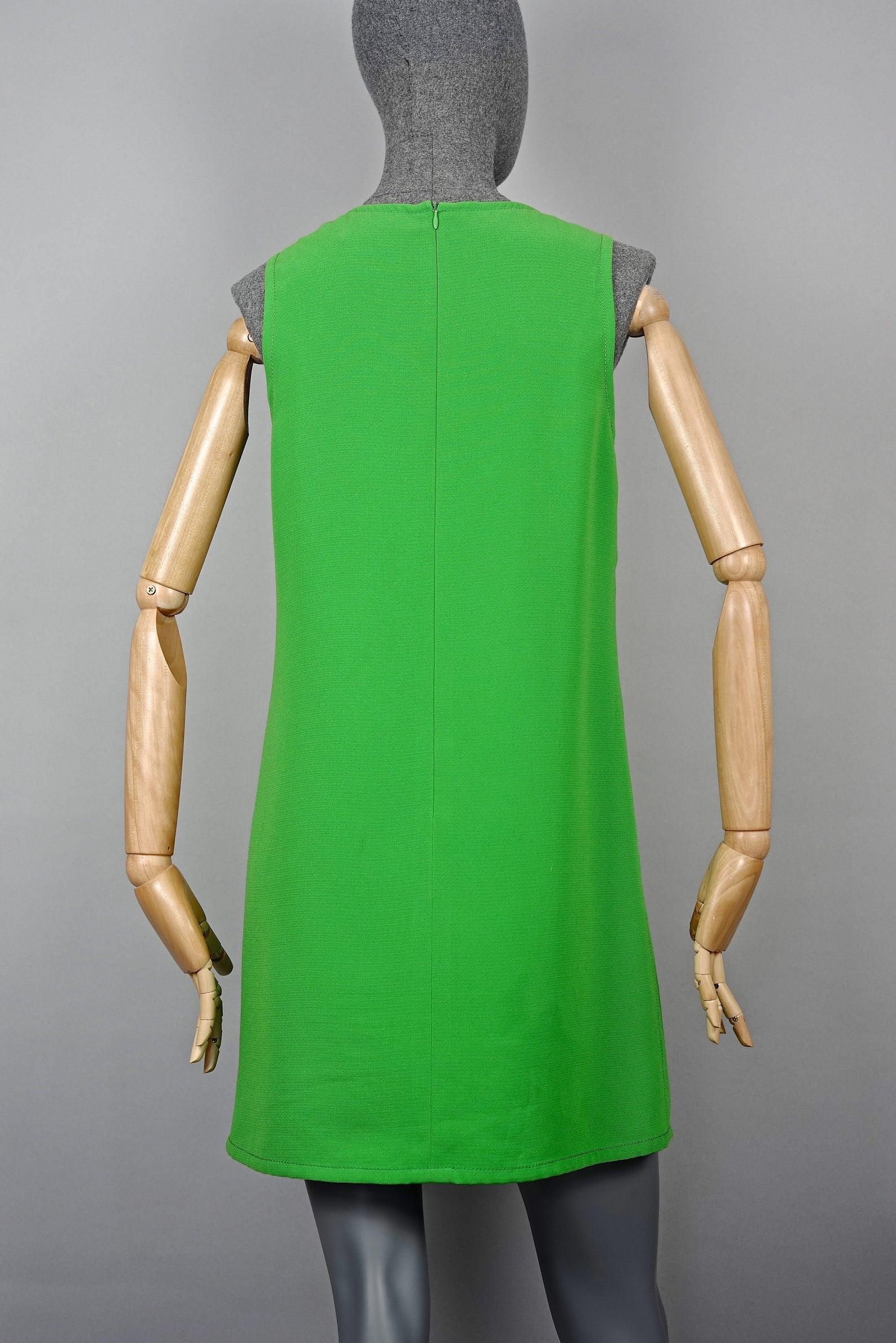 Vintage 1970s YVES SAINT LAURENT Heart Pop Art Dress In Excellent Condition In Kingersheim, Alsace