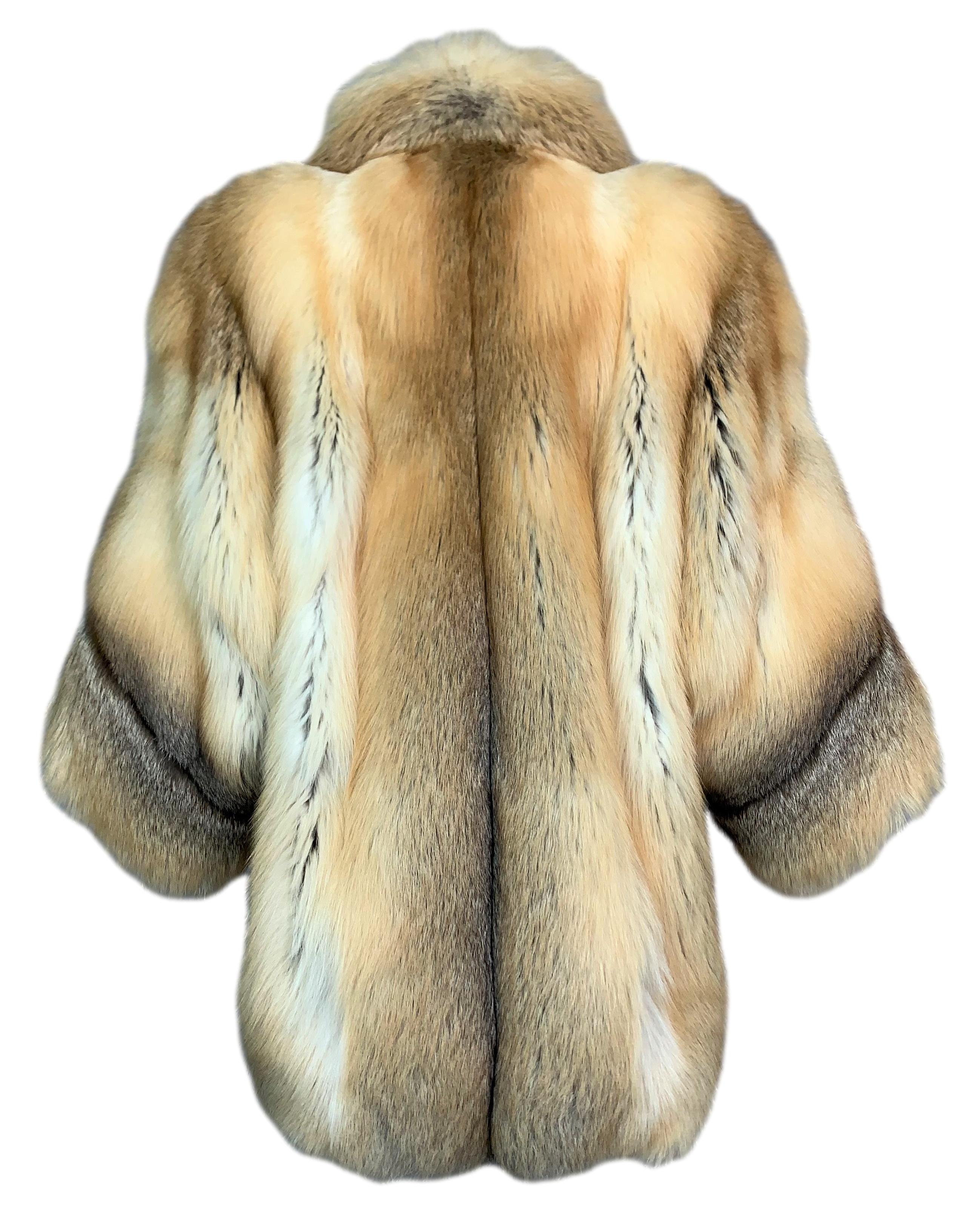 ysl fur coat