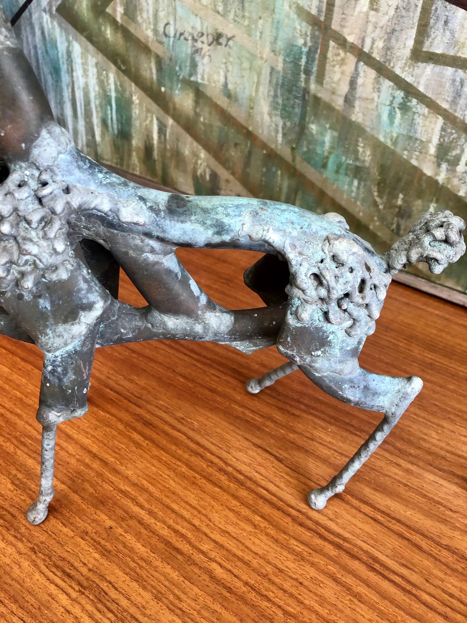 These sculptures are in overall good condition. Created by Von Hans. Bronze. Sold individually. Shipping cost is per item.
1971, USA.
Dimensions:
4